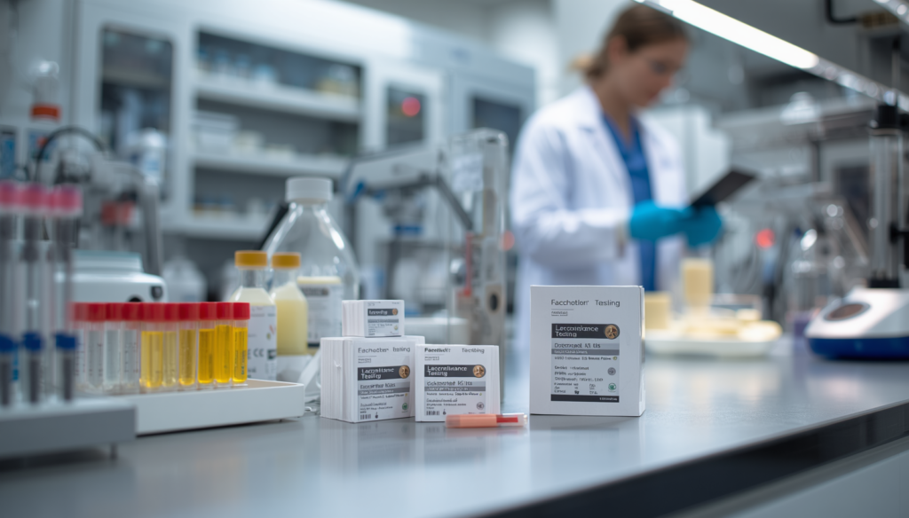 La maggior parte dei soggetti allergici ai pollini, alle composite e fortemente esposti ai sintomi da intolleranze alimentari, soffrono di un male più intimo e spesso mal diagnosticato: l’intolleranza al latte. A differenza dell’intolleranza al lattosio, l’intolleranza al latte e ai latticini è un sistema di interferenza alimentare molto più vasto e generalizzato, ma anche più profondo e clinicamente più complesso nella sua risoluzione.Iniziamo col distinguere una patologia che non rientra nel campo delle intolleranze alimentari perché è una vera è propria enzimopatia: l’intolleranza al lattosio. Questa intolleranza, così impropriamente chiamata da anni, è un insieme dei sintomi che possono presentarsi in soggetti che hanno l’incapacità di digerire il lattosio, il principale zucchero contenuto nel latte, causata da una carenza di lattasi, l’enzima che scinde il lattosio in zuccheri più semplici e che a loro volta vengono assorbiti dal tratto gastrointestinale. Non tutte le persone che hanno una carenza di lattasi sviluppano sintomi clinicamente rilevanti, ma quelli che li sviluppano vengono definiti “intolleranti al lattosio”. Come fare il test: Compra il test nel nostro Shop, poi sarai contattato/a dall'assistenza che ti spiegherà come inviare i campioni da spedire al laboratorio per l'analisi. Prelevare un ciuffo di capelli o utilizzare un tampone salivare ed inserirlo in una bustina di plastica ed inviarlo al laboratorio (vi daremo tutte le info e vi seguiremo passo passo).Il test sarà elaborato entro pochi giorni dalla ricezione.Il risultato vi arriverà comodamente in mail.