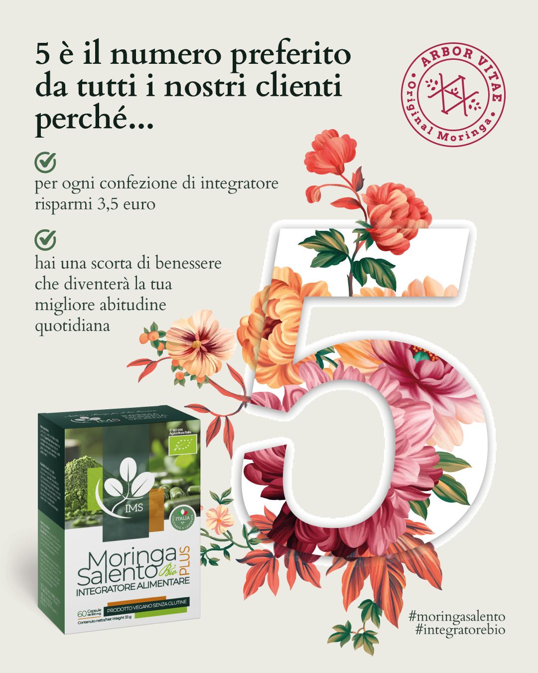 Moringa Salento Bio Plus: il superfood con i suoi 92 nutrienti