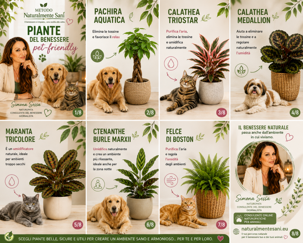 Piante del Benessere Pet-Friendly