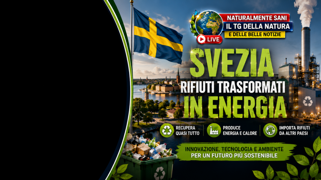 La Svezia recupera quasi tutti i suoi rifiuti e li trasforma in energia: un modello che fa discutere