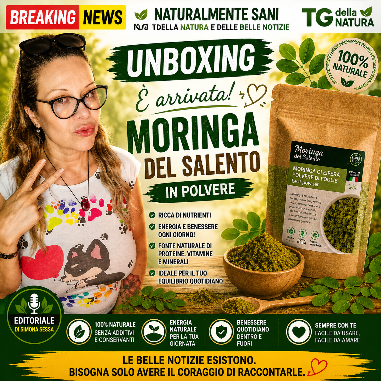 Moringa del Salento: la forza della Natura in polvere