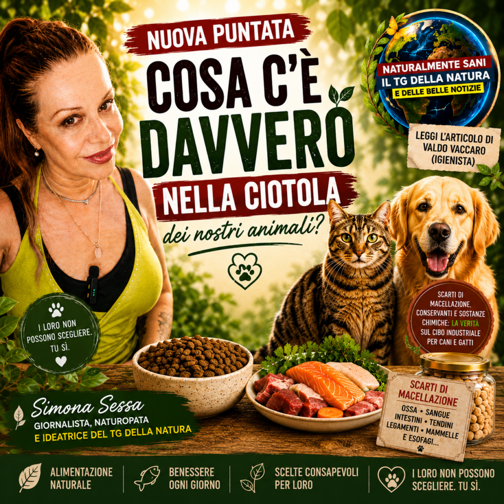 Una bella notizia: Cosa c’è nella ciotola dei nostri animali?