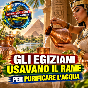 Gli antichi egizi usavano il rame per purificare l’acqua
